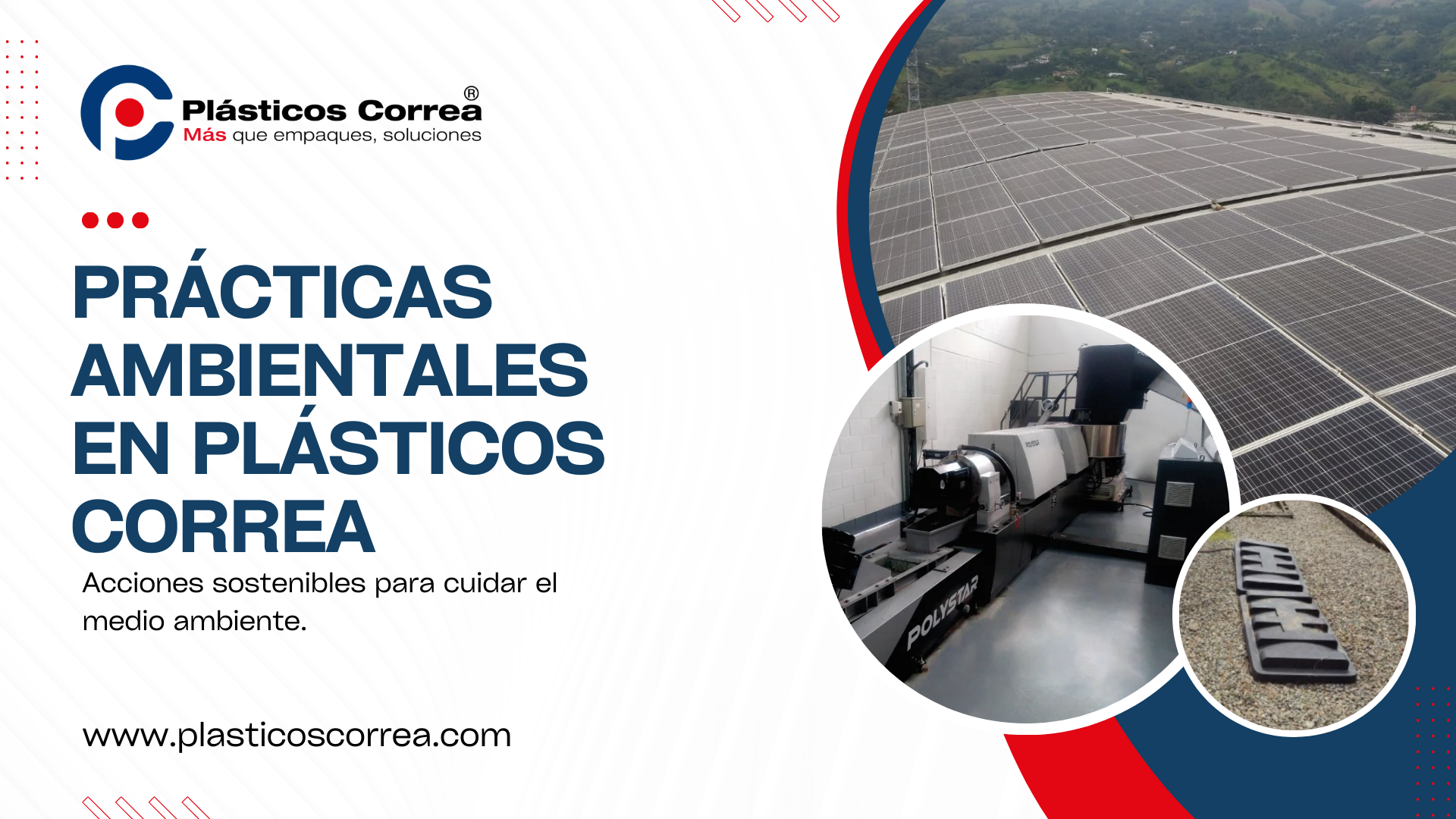 Prácticas ambientales en Plásticos Correa: Acciones sostenibles para cuidar el medio ambiente.